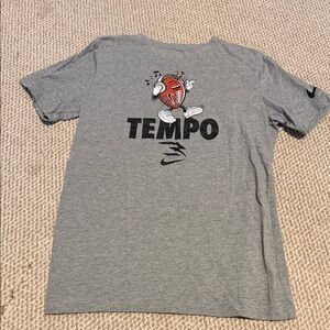 Nike Gray Tempo Football T-Shirt